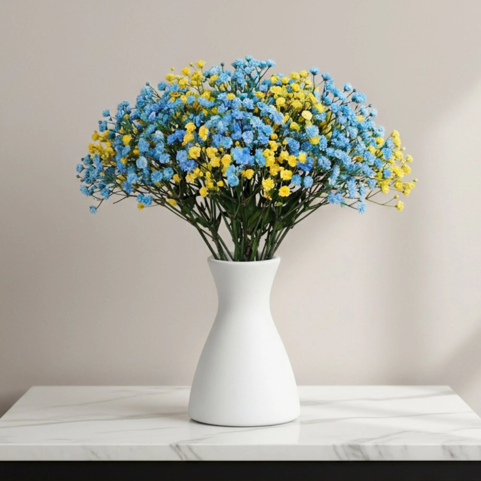 Elegant Artificial Gypsophila Floral Arrangement - Image 3