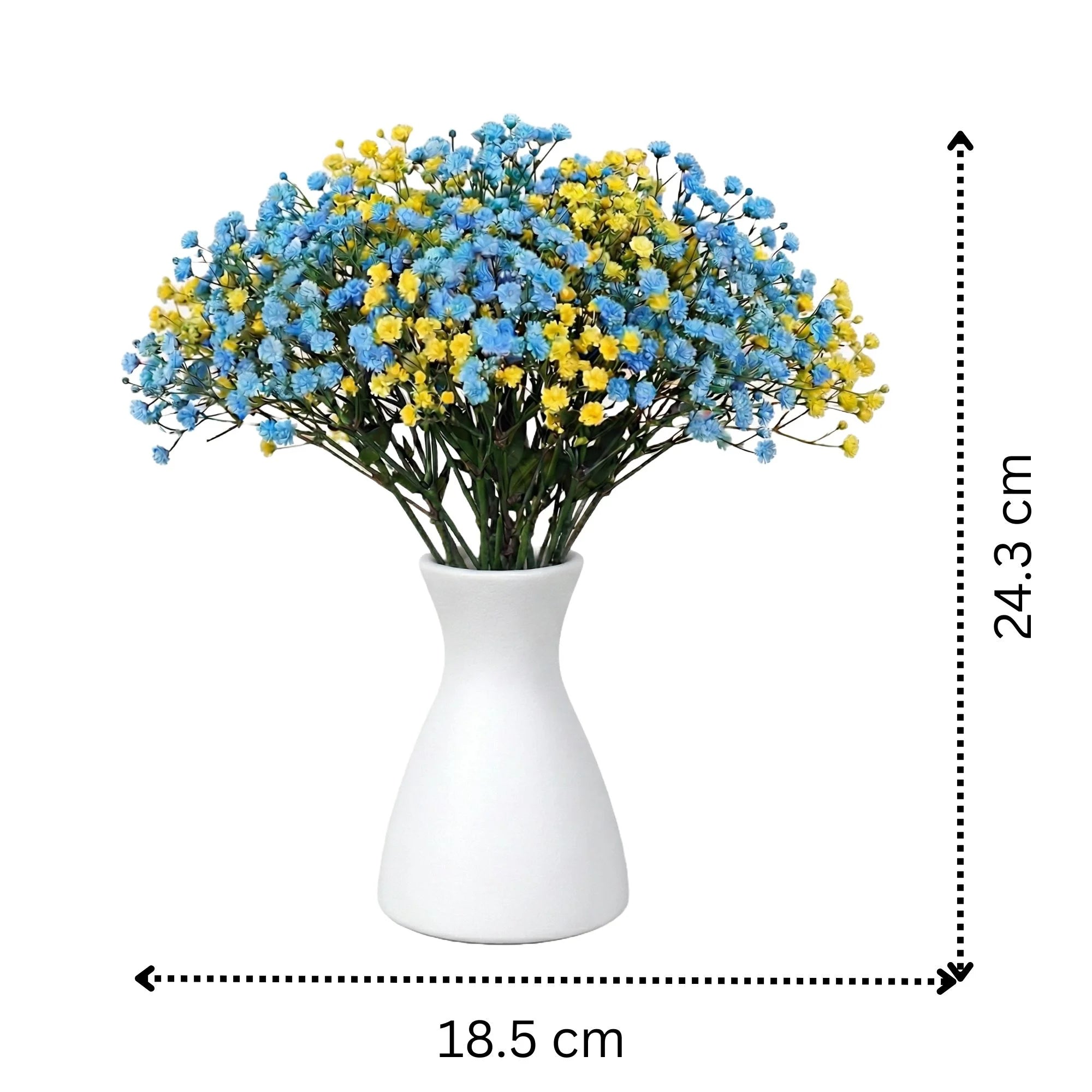 Elegant Artificial Gypsophila Floral Arrangement - Image 5
